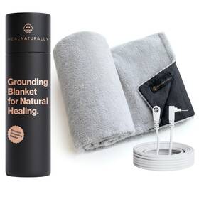 Heal Naturally 860011346555 Grounding Blanket - Cozy For On Your Bed Or