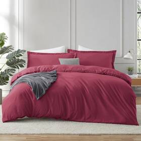 Hearth & Harbor 198379030930 And Burgundy King 104 Inch X 90 37 - Red No Comforter