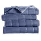 Brf9hks-r596-13a44 Heated Lagoon Quilted King Sunbeam Fleece Blanket