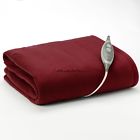 32-58543 Heated Microplush 99 Sunbeam Throw Electric Fleece Rest Slumber