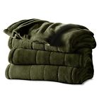 Brm9cts-r622-16a44 Heated Microplush Blanket Sunbeam Ivy Twin Channeled