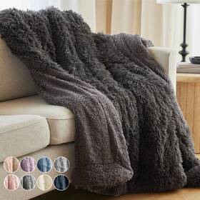Hills Point Industries Llc 840029607206 The Connecticut Home Co Throw Blanket Soft Fluffy Room Decor Cozy Warm Throws F