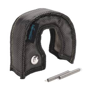 Hiwowsport 790885340635 Carbon Fiber Turbo Blanket T25 Cover Turbocharger Heat Shield Cove