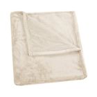 Hmb0013305070-bisque Honeymoon Oversized Flannel Throw Blanket