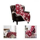 Holidayred Super Soft Fleece Sherpa Holiday Throw Blanket 817797022678