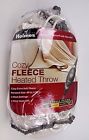 Holmes Cozy Blankets Heated Fleece Throw 40 X 50 Retail 100 027045779746