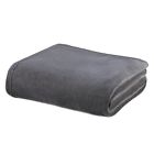 Home Locomotion Grey Fleece Blanket 849179024024