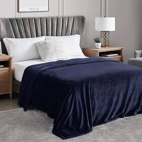 Home Must Haves 655466591571 Ultra Soft Plush Warm Cozy Lightweight Fleece Microfiber Bed Throw Blanket