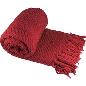 Home Soft Things 711583654343 Red Throw Blanket Knitted Tweed 60ftft X 80ftft Chili Pepper Super C