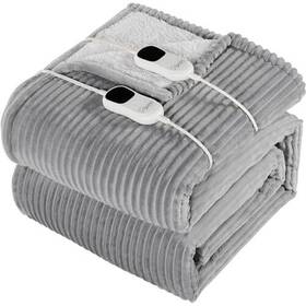 Homemate 714243636222 Electric Blanket Queen Size - 84 Inch X90 Heated 1/2/4/6/8 Hou