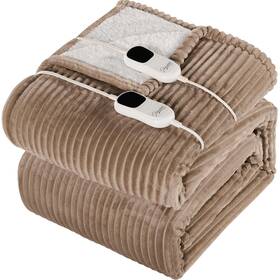 Homemate 714243636314 Electric Blanket Queen Size - 84 Inch X90 Heated 1/2/4/6/8 Hou