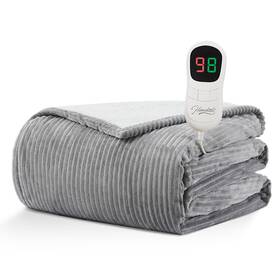 Homemate 714243723816 Electric Heated Blanket Twin - 62 Inch X84 Heating Size 1/2
