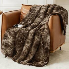 Homemate 714243723946 Heated Blanket Electric Throw - 50x60 Heating 5 Gears