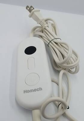Cm-21 Hometech Homech White Corded Electric Blanket Remote Controller 4 Prong