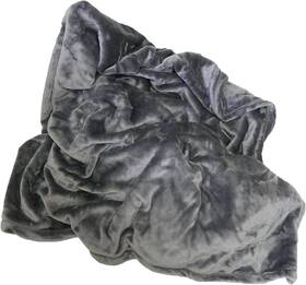12855-t3-79k Hospitality Velvetloft Throw Blanket Grey