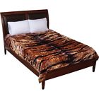 Hse79 " "x91 King Size Heavy Luxury Wyndham Soft Queen Tiger Blanket Print