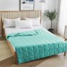 Ht1135gn Costwawy Heavy Weighted Blanket Natural Bamboo Fabric Soft Breathable Green