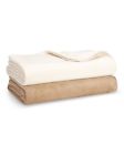 Hudson Park New Ultra Soft Reversible Blanket Champagne Size King 766360209223