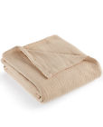 Hvkb257 Homvare King Cotton Light Brown Basket Weave 810077030257