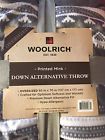 Wr50-1350 Hypo-allergenic Printed Woolrich Mink Soft Alternate Oversized Warm Throw