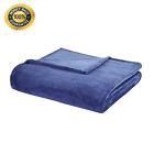 Id51-830 Intelligent Design Microlight Plush Oversized Blanket Twin Large 0675716743925
