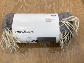 605.680.99 Ikea Dyndvargmal Dyndv Rgmal 100% Wool Throw Gray 47x71 Inch