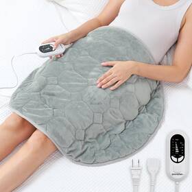 Tk-hp2922we Immtree Weighted Heating Pad 7lbs For Deeper Pain Relief Xxxl Size 29x24 Heat