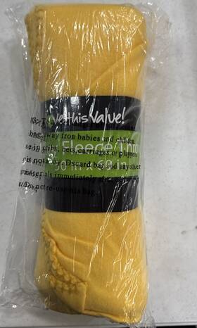 Mw2397mp24 Imperial Home 50 Inch X 60 Soft Fleece Throw Blanket 24 Pack In Orangish-yellow