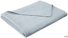Impressions King All Season Light Blue Metro Cotton Blanket 855031123415