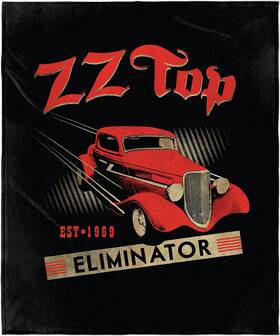 Erzz0001bl Intimo Zz Top Blanket Eliminator Est 1969 Rock And Roll Music Band Super Soft