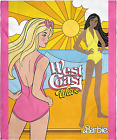 Intimo Mattel Barbie West Coast Wave Beach Nikki Plush Soft Throw Blanket Wall S