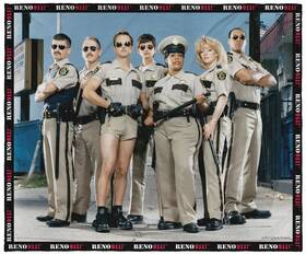 Vre0001bl Intimo Reno 911 Cast Poster Silk Touch Plush Fleece Throw Blanket Wall Scroll