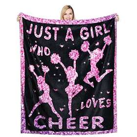 Iorty Rtty 656790103370 Cheerleader Blanket Cheerleading Gifts For Girls Teens Women Cheer Iorty Rtty 656790103370 Cheerleader Blanket Cheerleading Gifts For Girls Teens Women Cheer