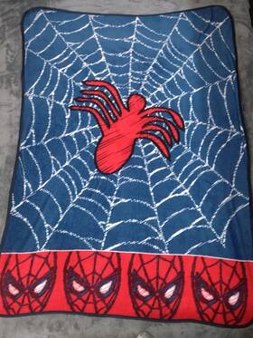 Jay Franco & Sons 032281213503 Marvel Spiderman Spidey Plush Throw 46 Inch X60 Blanket