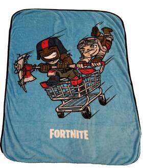 Jay Franco & Sons Inc. 032281216740 Fortnite Soft And Cuddly Throw Blanket 40x50 Shopping Cart