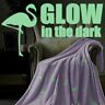 Jcthrow-flm-5060c03 Ckny Home Fashion Flamingo Blanket Purple Throw Glow In The