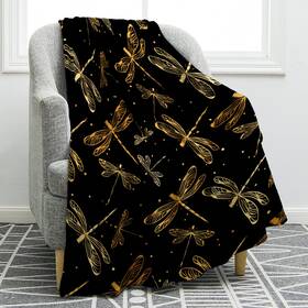 Jekeno 702103811391 Dragonfly Blanket Gifts For Women Mom Home Bedroom Living Room Birthday Mothe