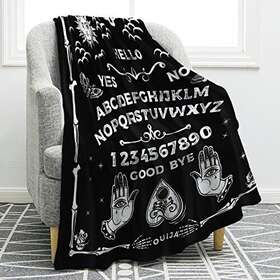 Jekeno 702103990829 Ouija Board Blanket Sun Moon Skeleton Skull Print Gifts For Women Kids Girls Hom Jekeno 702103990829 Ouija Board Blanket Sun Moon Skeleton Skull Print Gifts For Women Kids Girls Hom