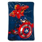 Jf27563fhcd Marvel New Captain America Civil War Blanket Multi 032281275631