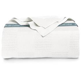 Jmr Usa Inc. 748252161291 100% Cotton Blanket Throw Lightweight Summer Twin Size 66x90 Thermal Bed