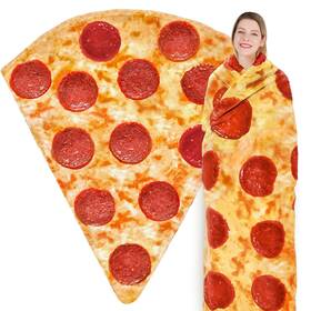 J-mxgjbt065 Jorbest Pizzas Blanket Adult Size 80 Inches For Birthday Gifts Double Sided