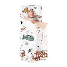 Joj-4487-4583 Jumpoff Jo Extra Long Nap Mat For Kids - Cozy Rest With Removable Pi