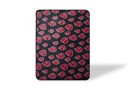 Just Funky 841092134644 Naruto Shippuden Akatsuki Red Cloud Anime Throw Blanket Ani