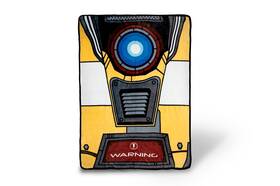Bdld-bl-25634 Just Funky Borderlands Claptrap Fleece Throw Blanket - 45 X 60-inches Bdld-bl-25634 Just Funky Borderlands Claptrap Fleece Throw Blanket - 45 X 60-inches