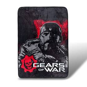 Gow-bl-22290 Just Funky Gears Of Wars Fleece Blanket Licensed War Merchandise 45