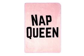 Smnd-bl-16623 Just Funky Nap Queen Soft Throw Blanket 45 X 60 Inch Cozy Lightweight Fleece