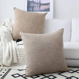 Ktsfls26-03 K Kevin Textile Pillow Covers Star Faux Linen Cushion Cases Super Soft Throw Pi
