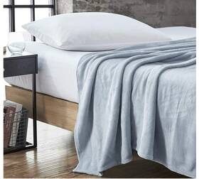 Kenneth Cole 883893691476 - King Blanket Light Pastel Plush Fleece Bedding