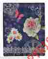 Kensington Row Collection Throws Downing Street Garden Throw 50 X 60 Floral Blanket 0036663879646