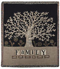 Kensington Row Home Collection Throws Family Values Tapestry Throw Blanket 50 X 60 Tree Of Life 047393859495